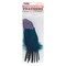 Leisure Arts Feathers Glitter Teal/Aurora 10pc - Dyed Teal Craft Feathers with Silver and Purple Glitter Tips, 6in-8in for DIY, Decor, Costume, Art Projects
